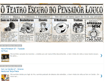 Tablet Screenshot of pensadorlouco.com